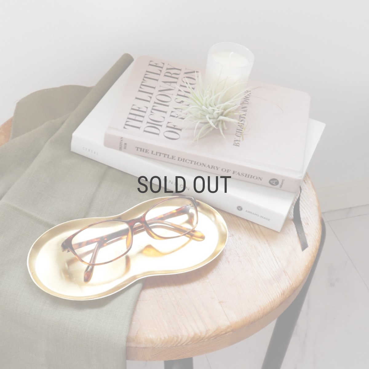 画像6: 【 Creer 】in bloom メガネトレイ 　18 x 8.5cm　眼鏡置き　アイアン ゴールド　レトロ　ハンドメイド　インド製　クレエ　Glasses Tray (6)