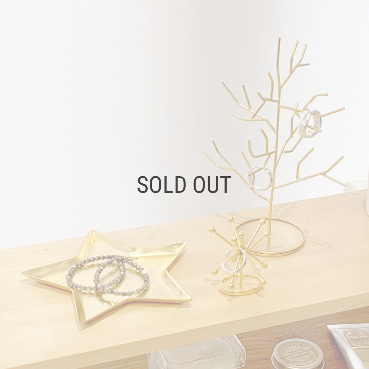 画像6: 【 Creer 】in bloom スタートレイL　アイアン ゴールド　レトロ　ハンドメイド　インド製　クレエ (6)