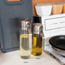 画像17: 【DULTON】オイル＆ビネガーガラスボトル　（200・350・500ml）ダルトン　美味しいまま頂けるオイシイボトル　酸化防止　片手開閉　 (17)