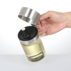 画像10: 【DULTON】オイル＆ビネガーガラスボトル　（200・350・500ml）ダルトン　美味しいまま頂けるオイシイボトル　酸化防止　片手開閉　 (10)