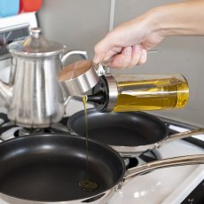 画像12: 【DULTON】オイル＆ビネガーガラスボトル　（200・350・500ml）ダルトン　美味しいまま頂けるオイシイボトル　酸化防止　片手開閉　 (12)