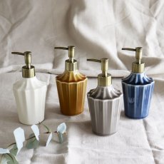 画像2: 【Color Dispenser】ハンドソープ　370ml ディスペンサー　陶器　日本製 カラーディスペンサー　ハンドソープボトル (2)