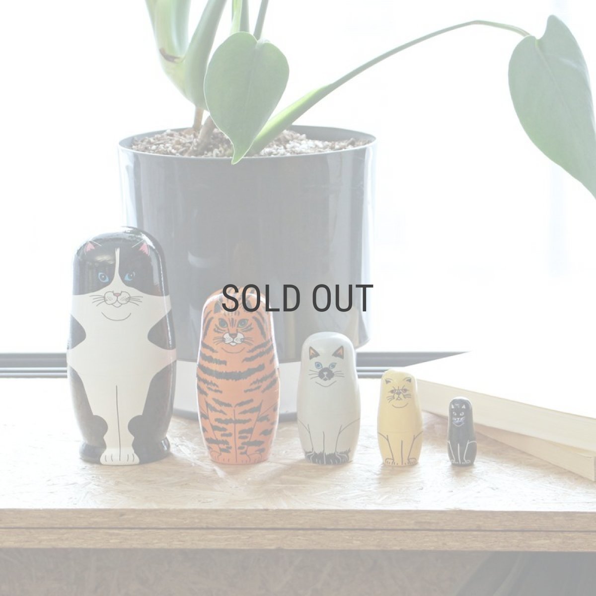 画像9: 【MIDORI KOMATSU】FELINE 5　フィーライン ファイブ　猫　マトリョーシュカ　ネコ　マトリョーシカ (9)