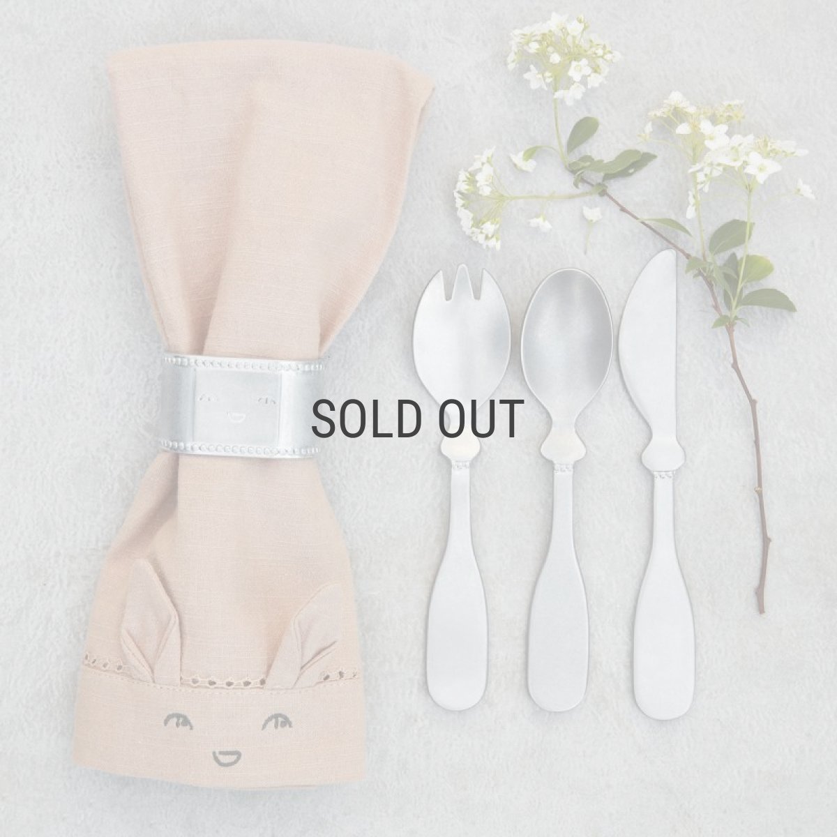 画像16: 【Elodie】ベビー カトラリー セット フォーク スプーン ナイフ エロディー お食い初め ギフト 出産祝い  (16)