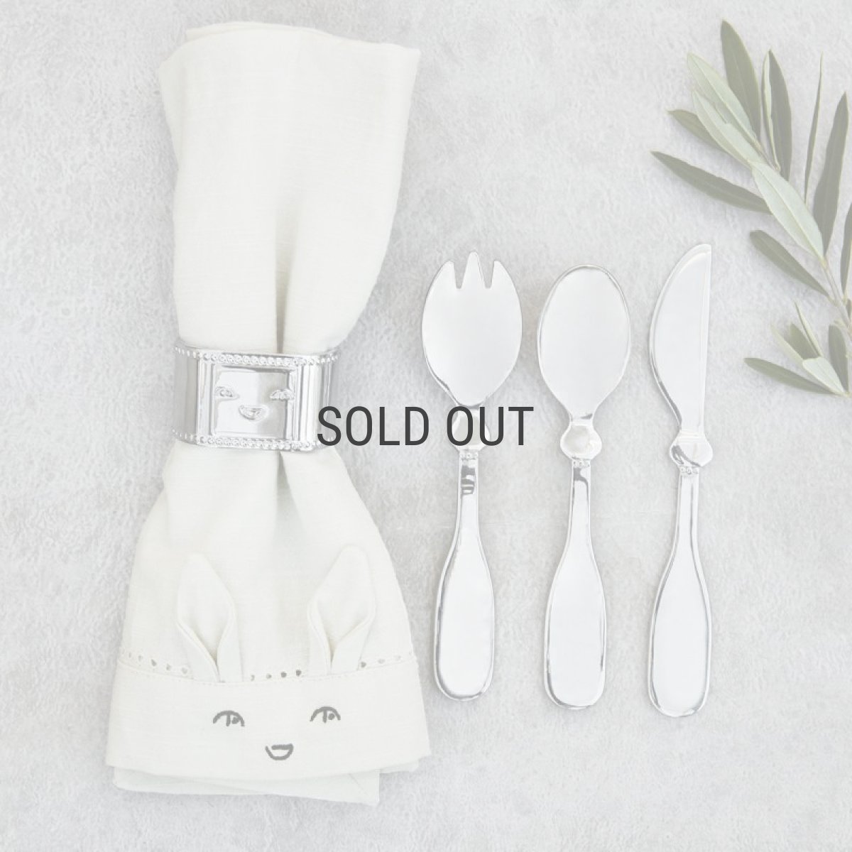 画像13: 【Elodie】ベビー カトラリー セット フォーク スプーン ナイフ エロディー お食い初め ギフト 出産祝い  (13)