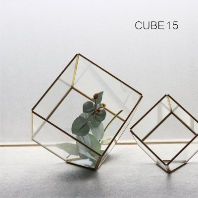 画像2: 【FARM】CUBE 15　93081　テラリウム　キューブ　15cm ガラス　Terrarium 　 
