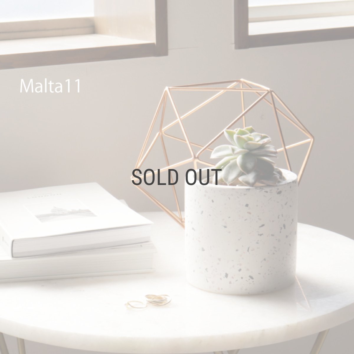 画像1: 【FARM】Malta 11　マルタ　 鉢カバー　ペブル　植木鉢　φ11x11 (1)