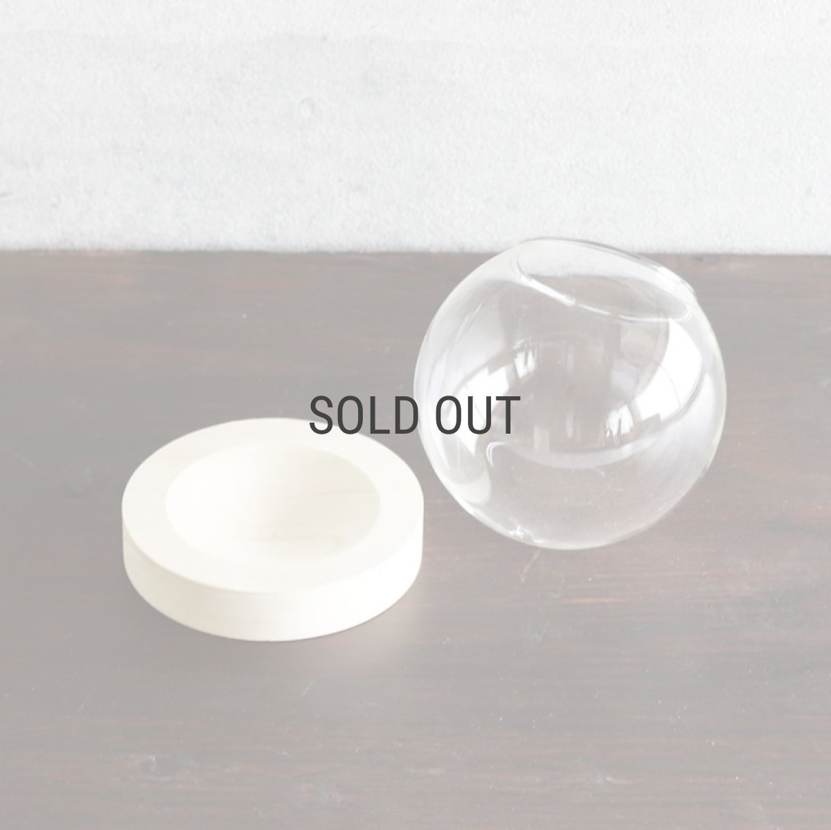 画像6: 【FARM】スモールテラリウム B15　93145　テラリウム　15cm ガラス　木　ウッド　Small Terrarium 　 (6)