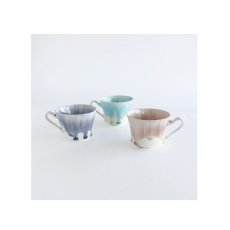 画像3: 【藤内　紗恵子】 作家　Saeko Fujiuchi  マグカップ カップ　ガラス釉 　磁器　手作り　陶芸家 (3)