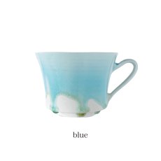画像10: 【藤内　紗恵子】 作家　Saeko Fujiuchi  マグカップ カップ　ガラス釉 　磁器　手作り　陶芸家 (10)
