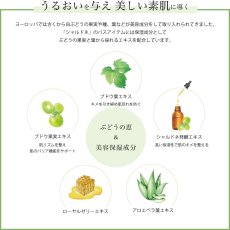 画像3: 【Chardonnay】シャルドネ　ボディスクラブ　290ml 　クルミ殻スクラブ　角質ケア　ぶどうエキス　国産　 (3)