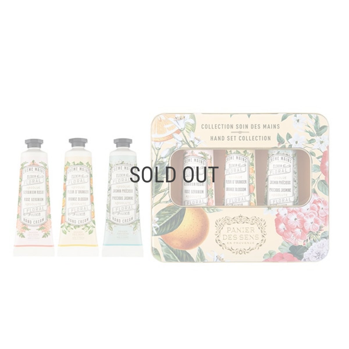 画像9: 【 PANIER DES SENS 】パニエデサンス　ABUSOLUTE   ハンドケア　ギフトセット　ハンドクリーム　30ml　3本　ローズゼラニウム　オレンジブロッサム　ジャスミン (9)
