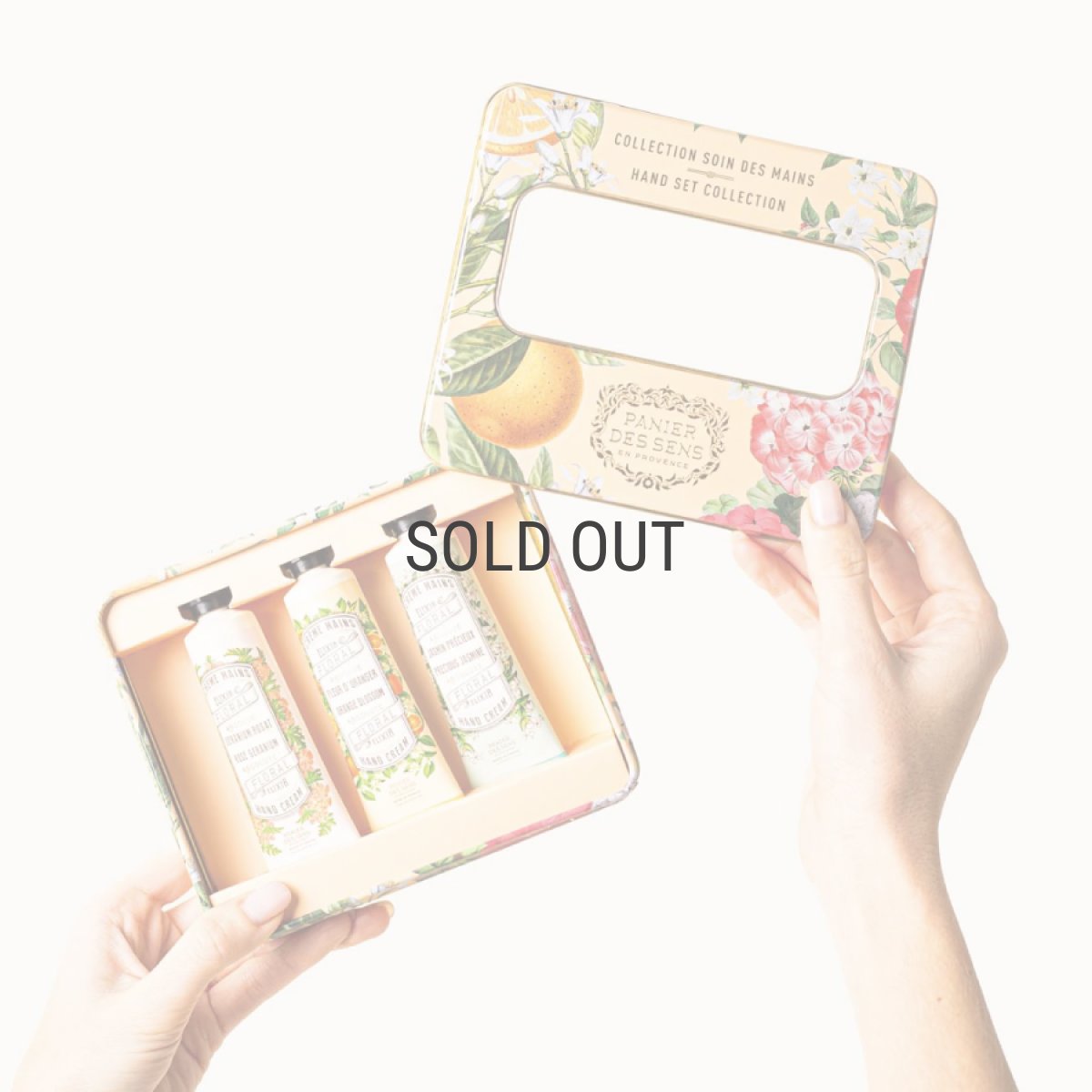 画像1: 【 PANIER DES SENS 】パニエデサンス　ABUSOLUTE   ハンドケア　ギフトセット　ハンドクリーム　30ml　3本　ローズゼラニウム　オレンジブロッサム　ジャスミン (1)