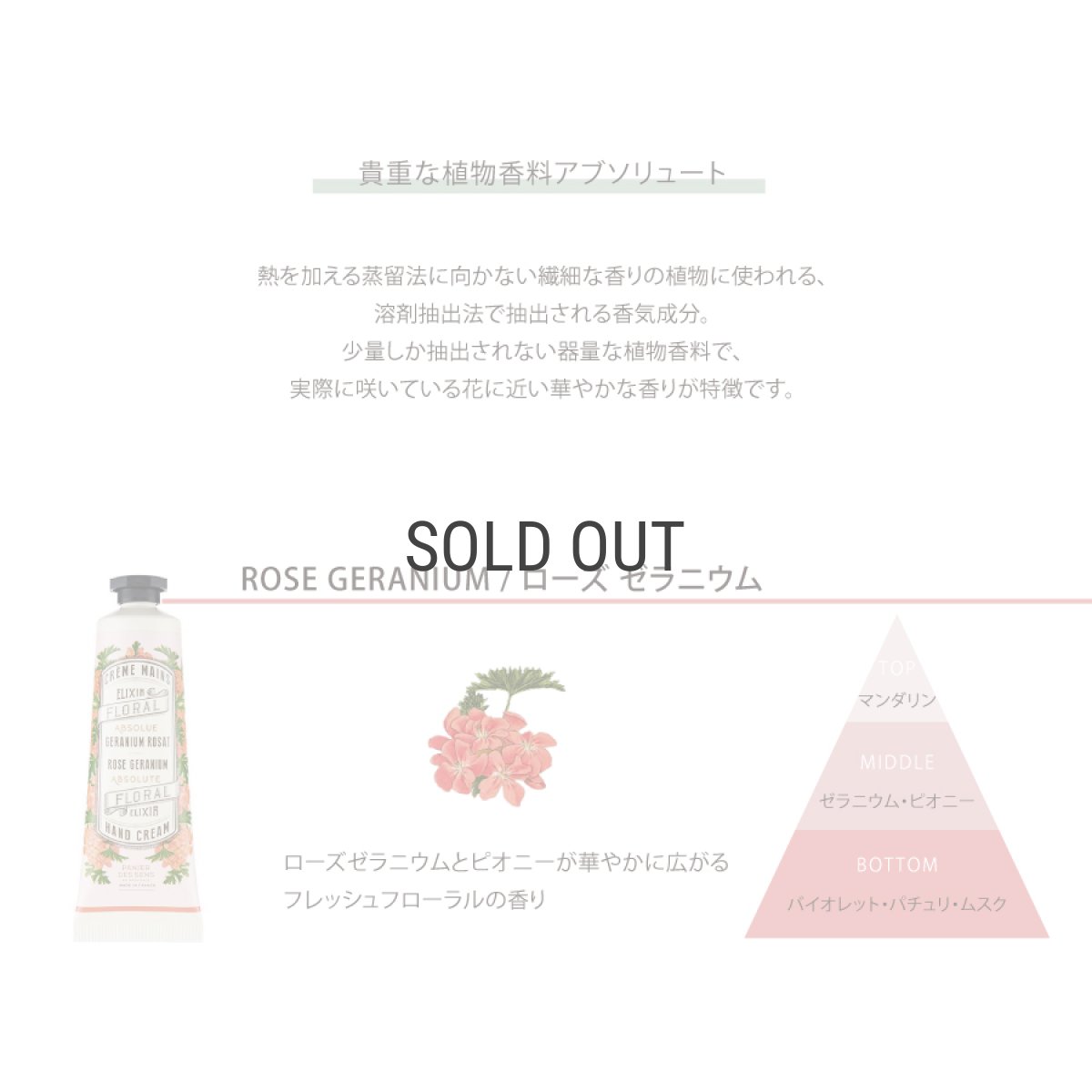 画像6: 【 PANIER DES SENS 】パニエデサンス　ABUSOLUTE   ハンドケア　ギフトセット　ハンドクリーム　30ml　3本　ローズゼラニウム　オレンジブロッサム　ジャスミン (6)