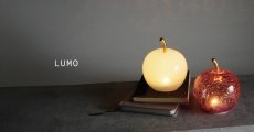 画像8: 【 LUMO 】 Apple Lamp　アップルランプ　ガラス製（ホワイト・レッド）コードレス 電池式 (8)