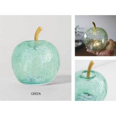 画像6: 【 LUMO 】 Apple Lamp　アップルランプ　ガラス製（ホワイト・レッド・グリーン）コードレス 電池式　 インテリア (6)