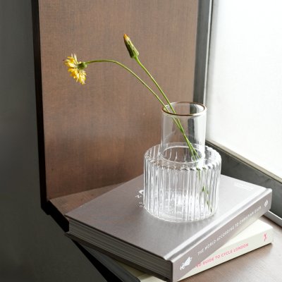画像3: 【welms】Wavey Lin Vase S  リンベース　H132mm 　ガラス　フラワーベース　花瓶　ウェルムズ