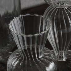 画像5: 【welms】Wavey Lin Vase S  リンベース　H132mm 　ガラス　フラワーベース　花瓶　ウェルムズ (5)