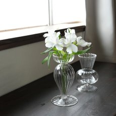 画像5: 【welms】Wavey Ihana Vase S  イハナベース　H150mm 　ガラス　フラワーベース　花瓶　ウェルムズ (5)