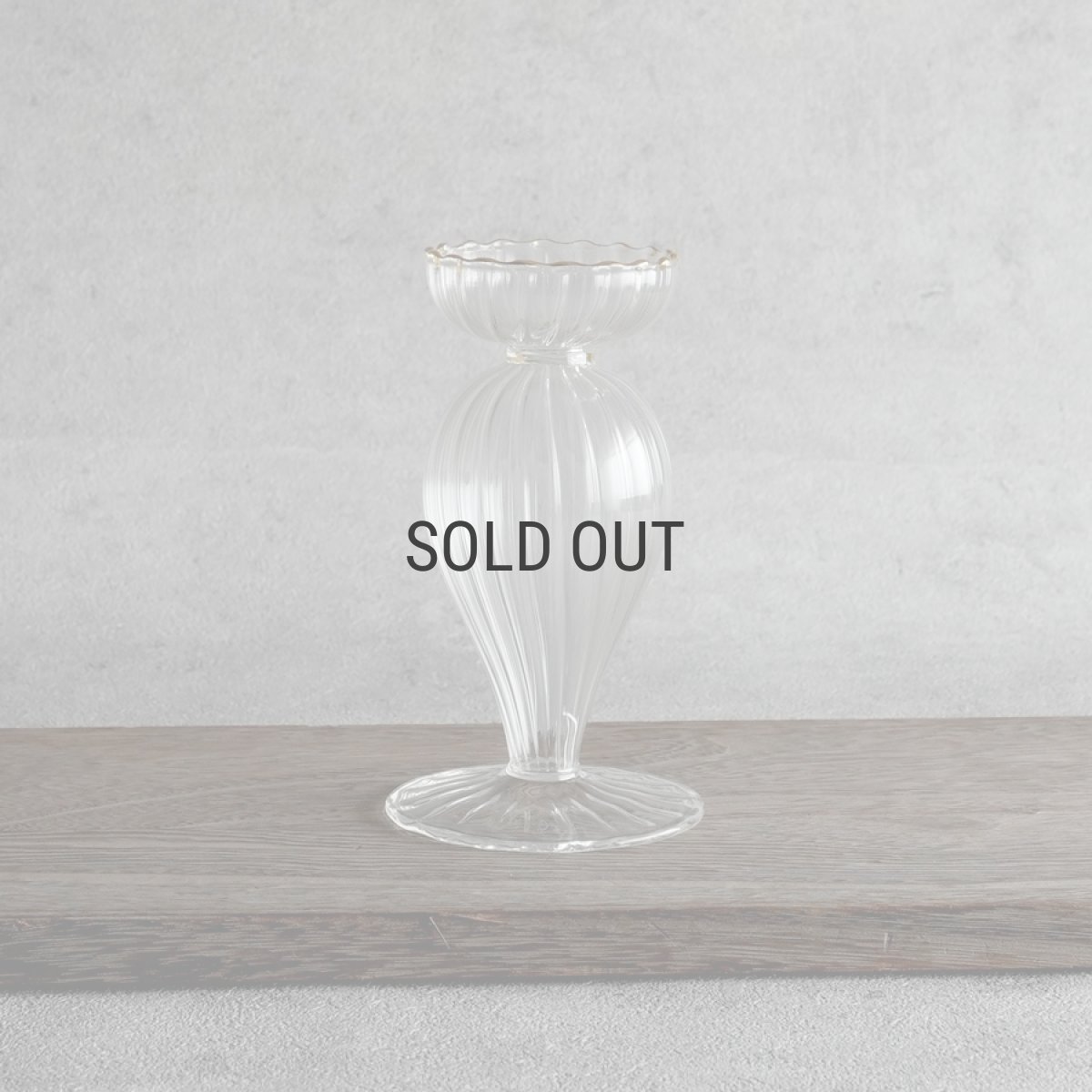 画像6: 【welms】Wavey Ihana Vase S  イハナベース　H150mm 　ガラス　フラワーベース　花瓶　ウェルムズ (6)