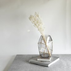 画像9: 【welms】Crystal Rock    クリスタルロック　グレー　クリア　H220mm　H150mm  ダイカット　ガラス　花瓶　ウェルムズ (9)