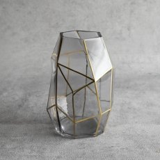 画像8: 【welms】Crystal Rock    クリスタルロック　グレー　クリア　H220mm　H150mm  ダイカット　ガラス　花瓶　ウェルムズ (8)