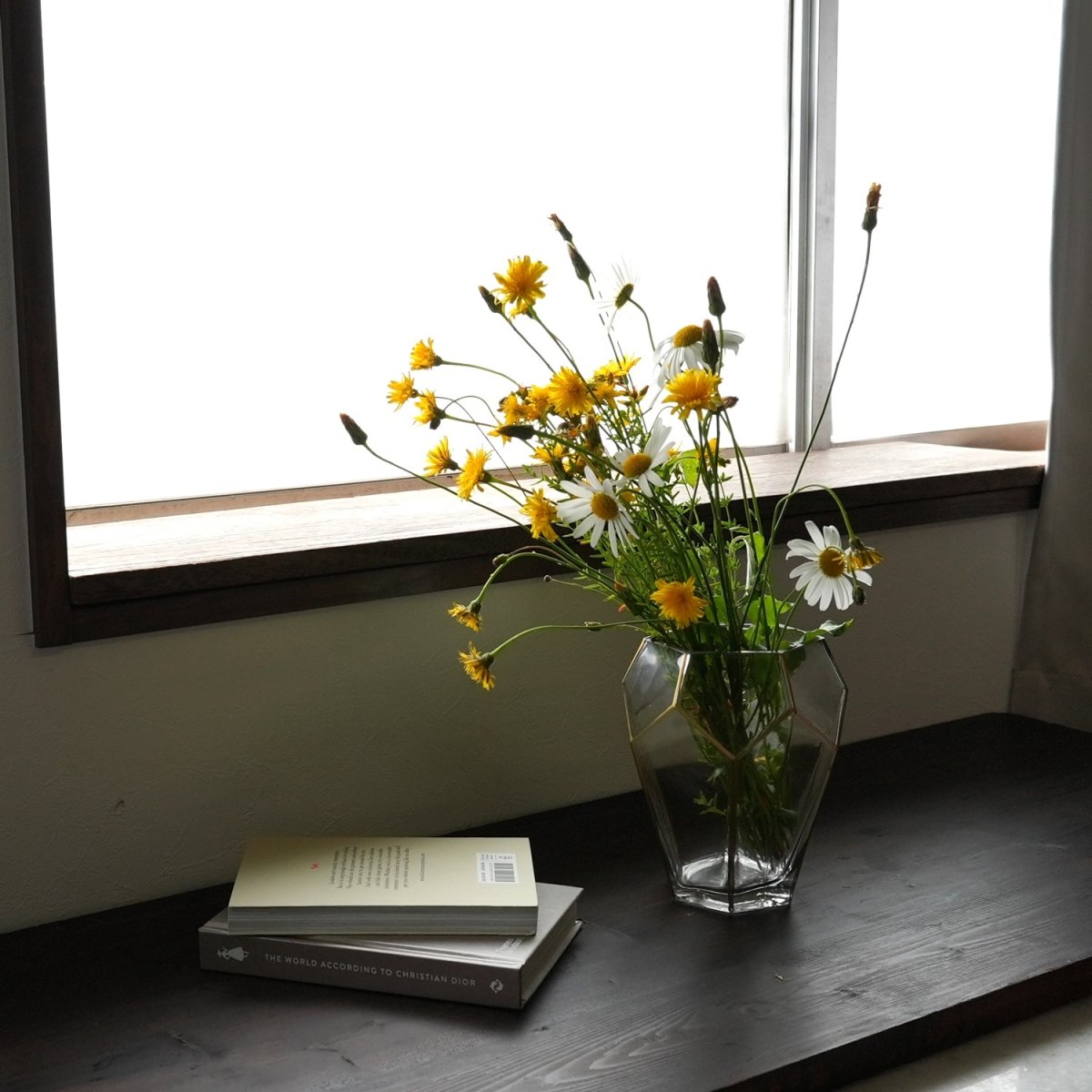 画像7: 【welms】Crystal Rock    クリスタルロック　グレー　クリア　H220mm　H150mm  ダイカット　ガラス　花瓶　ウェルムズ (7)