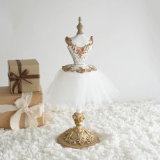 画像5: 【HM】バレリーナトルソー　37cm　クラシカルオブジェ ゴールド　インテリア (5)