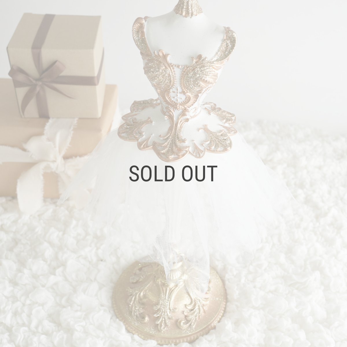 画像3: 【HM】バレリーナトルソー　37cm　クラシカルオブジェ ゴールド　インテリア (3)