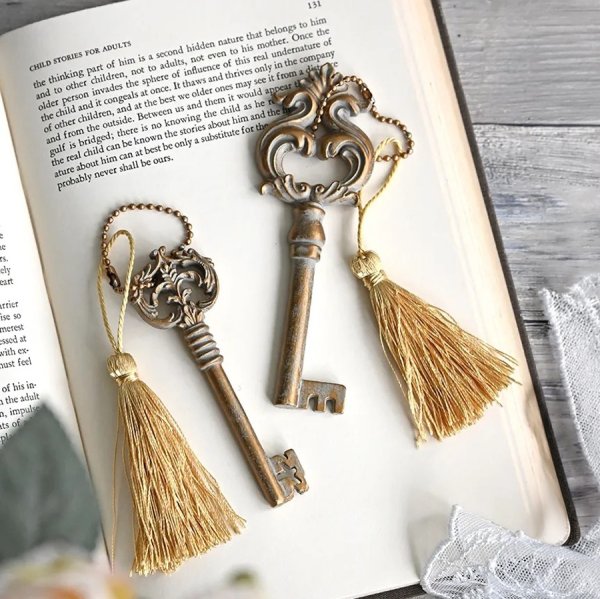 HM】ヴェルサイユ キー オーナメント アンティーク風 Key Ornament