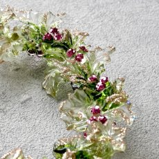 画像7: 【 HM 】クリアミニリース　アクリル　グリーン　φ13cm クリスマスリース (7)