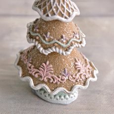 画像8: 【 HM 】ジンジャーブレッド オブジェ 3セット お菓子のお家 ツリー 木馬 ginger bread (8)