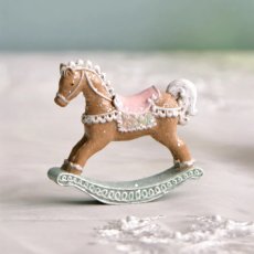 画像7: 【 HM 】ジンジャーブレッド オブジェ 3セット お菓子のお家 ツリー 木馬 ginger bread (7)