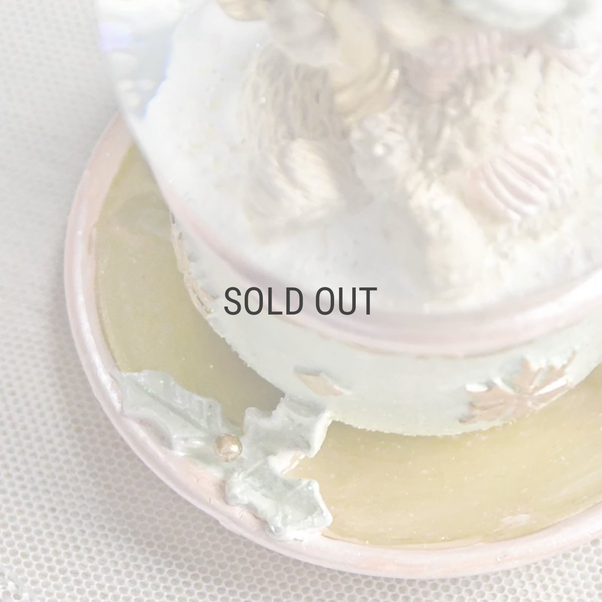 画像7: 【HM】パステルティーカップベア　スノードーム　H11cm シンプルでおしゃれ (7)