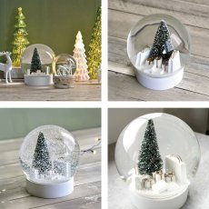 画像3: 【 HM 】ツリー&ギフト スノードーム ZODAX LA H16cm シンプルでおしゃれ (3)