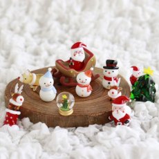 画像5: 【The Joy Luck Club】トナカイ＆ソックス　ガラス製　オブジェ　クリスマス　ミニチュア (5)