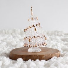 画像3: 【The Joy Luck Club】スパンツリー　クリスマスツリー  H10cm　ゴールド　ガラス製　オブジェ　クリスマス　ミニチュア  (3)