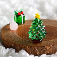 画像2: 【The Joy Luck Club】クリスマスツリー　45mm  Christmas tree　ガラス製　オブジェ　クリスマス (2)