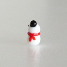 画像3: 【The Joy Luck Club】 ミニスノーマン　15mm　mini snowman  　ガラス製　オブジェ　クリスマス　ミニチュア (3)