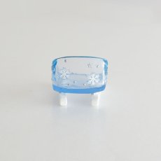 画像5: 【The Joy Luck Club】サンタのソリ　アイススレッジ　クリアブルー　40mm  そり　雪の結晶　ミニチュア　オブジェ　クリスマス (5)