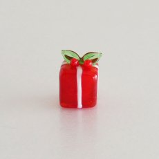 画像3: 【The Joy Luck Club】クリスマスプレゼント　レッド　20mm プレゼント　ギフト　ガラス製　オブジェ　クリスマス　ミニチュア (3)