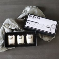 画像2: 【KLINTA】クリンタ　ギフトセット  メンズコレクション　マッサージキャンドル　アロマキャンドル　キャンドル　アロマ　３個セット　ギフト　プレゼント　 (2)