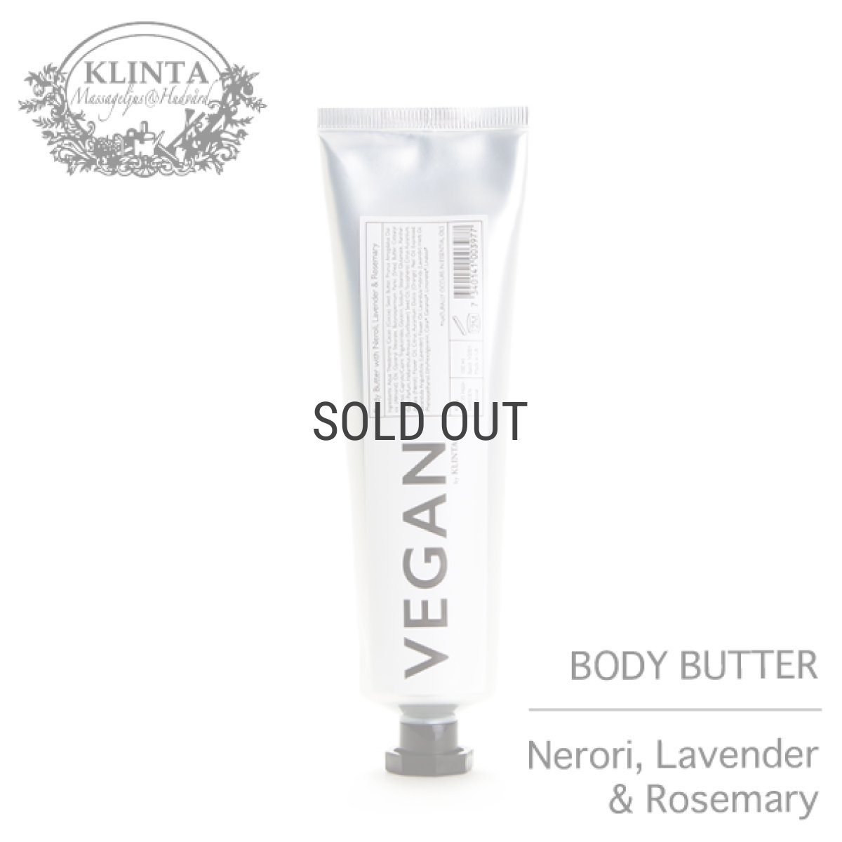 画像1: 【KLINTA】VEGAN ボディバター　100ml  クリンタ　ビーガン　 (1)