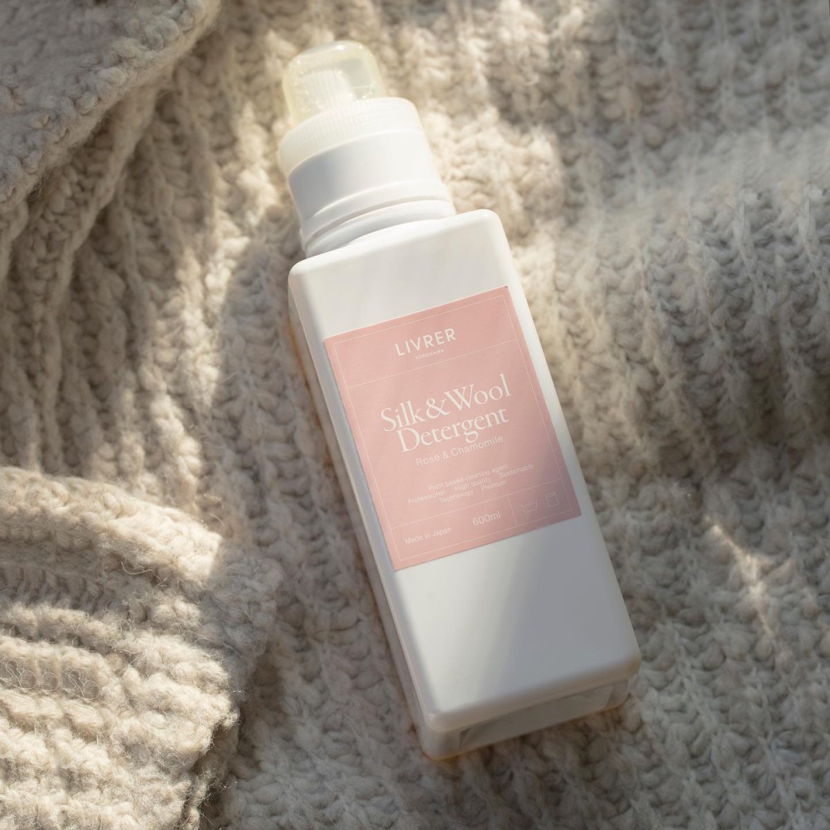 画像5: 【洗濯ブラザーズ】洗濯洗剤 400ml Silk&Wool シルク＆ウール　ランドリーディタージェント（デリケート繊維用）LIVRER YOKOHAMA　ランドリーソープ (5)