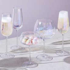 画像8: 【LSA】PEARL  ワイングラス　460ml 　4個セット　吹きガラス　 PEARL  Red Wine Glass x 4　Mother of Pearl  箱入り ハンドメイド ポーランド製 (8)