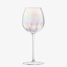 画像5: 【LSA】PEARL ワイングラス　325ml 4個セット 吹きガラス　Pearl White Wine Glass x 4 Mother of Pearl LSA International  箱入り ハンドメイド ポーランド製 (5)