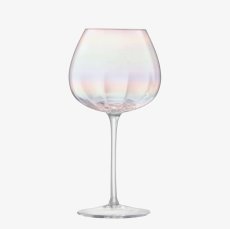 画像5: 【LSA】PEARL  ワイングラス　460ml 　4個セット　吹きガラス　 PEARL  Red Wine Glass x 4　Mother of Pearl  箱入り ハンドメイド ポーランド製 (5)