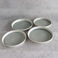 画像4: 【 Gift 】Lien 　プレート　M&L ペアセット 　リヤン　プレートM 21cm 　プレートL 24cm　磁器　日本製　ピンク　グレー (4)
