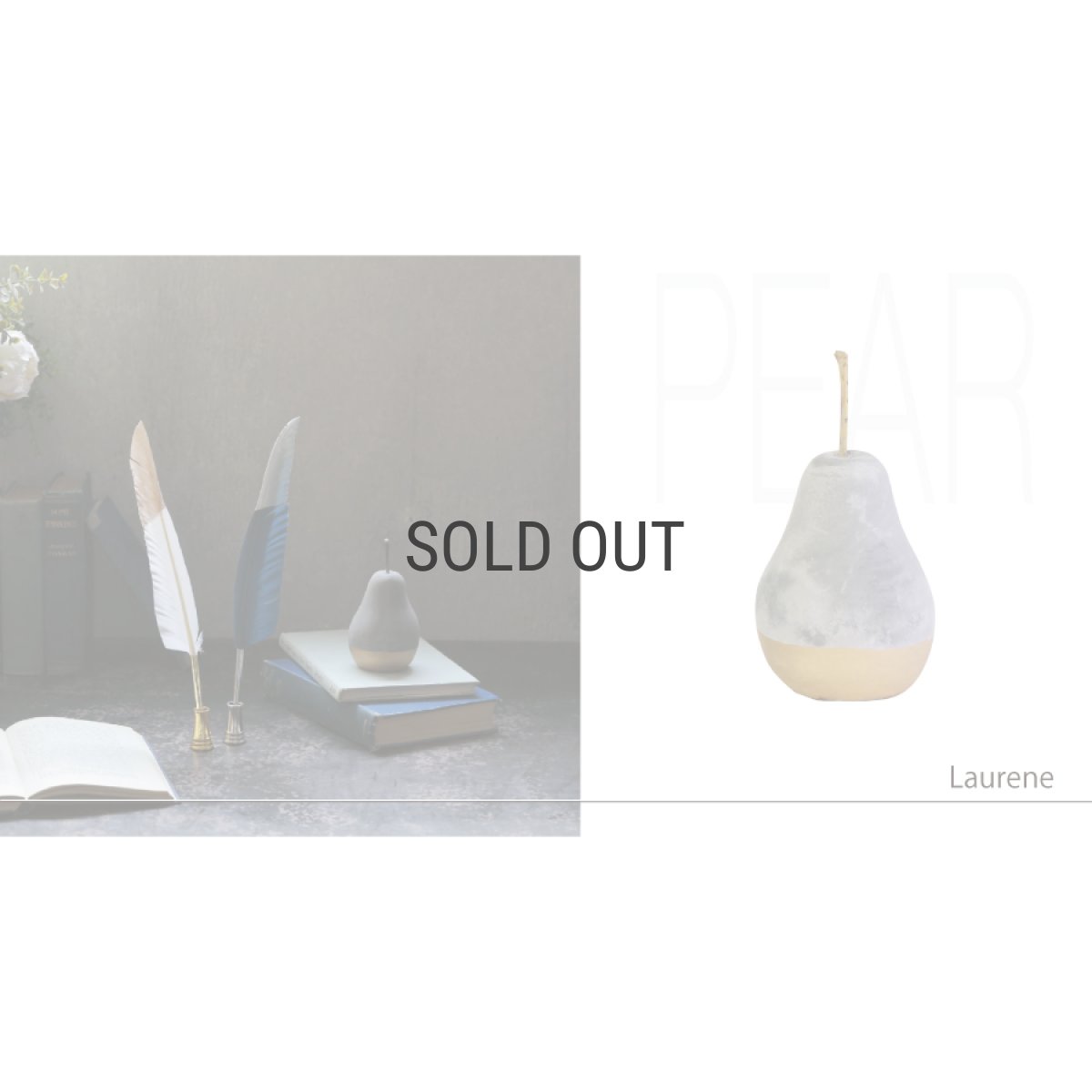 画像4: 【HUNT９】フルーツ　セメント　オブジェ　アップル　ペア　バナナ　Steven Lauren Wayne (4)