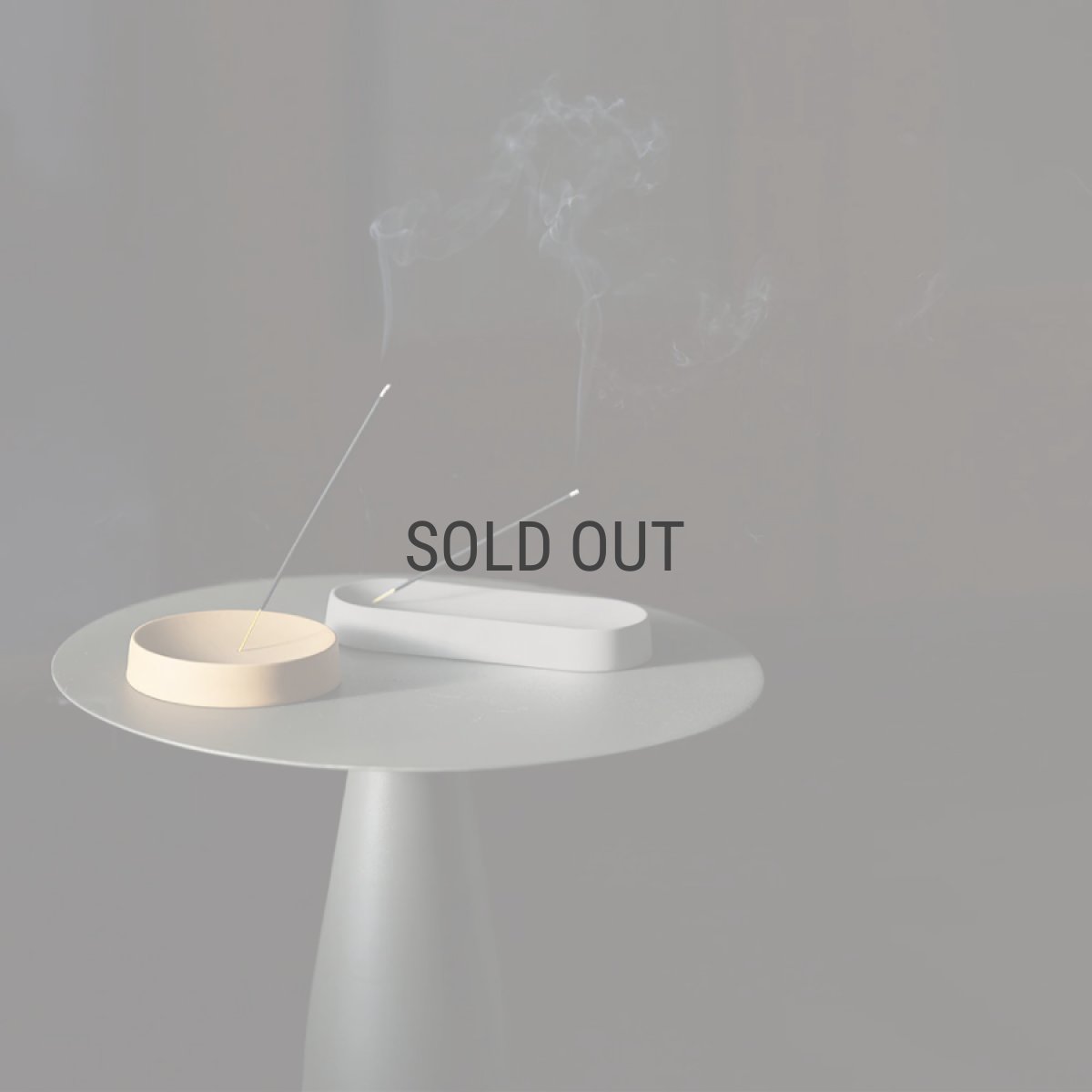 画像8: 【HUNT９】Henne　Ellipse インセンスホルダー グレイ　Trolley Gray　お香立て (8)